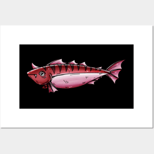 Monster Fish Posters and Art